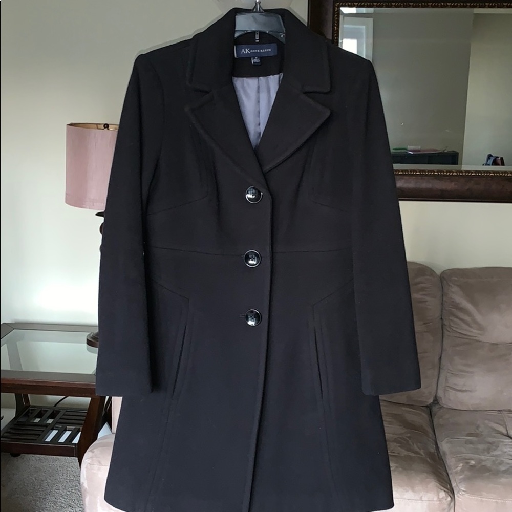 Black Anne Klein Peacoat
